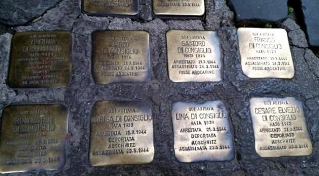 &quot; Le pietre d&#039; inciampo &quot;
