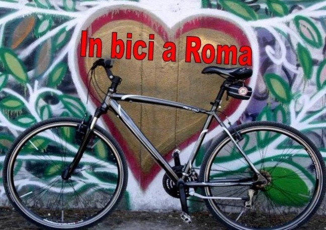 " In bici a Roma "