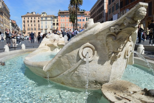 " Fontana della Barcaccia "