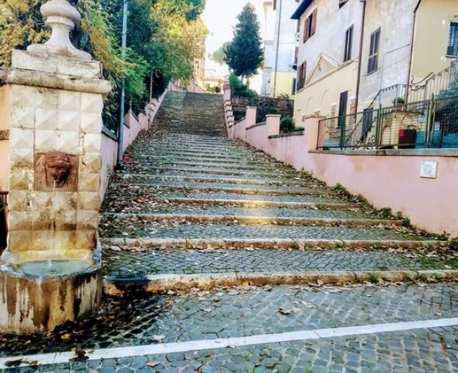 " La fontana di Carlotta a Garbatella "