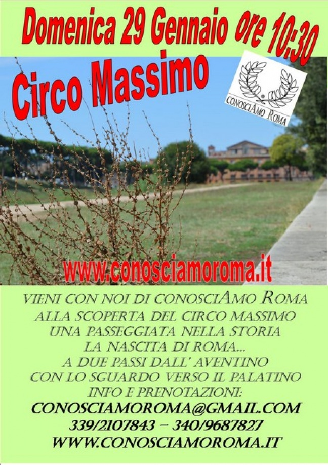 " Visita al Circo Massimo/Foro Boario