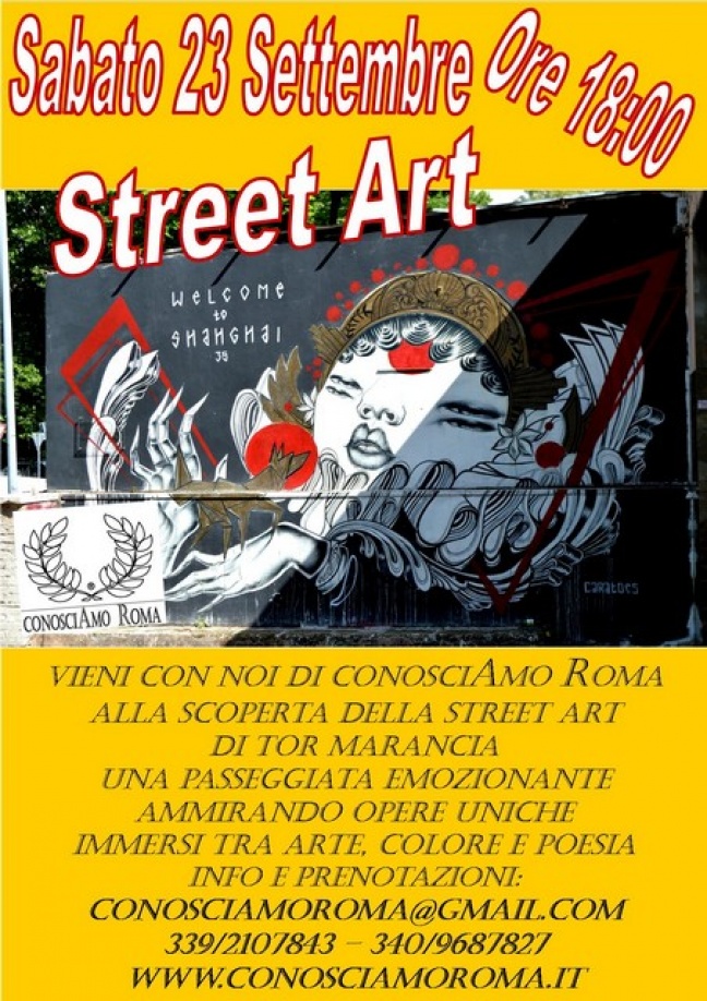 &quot; Street Art a Tor Marancia &quot;