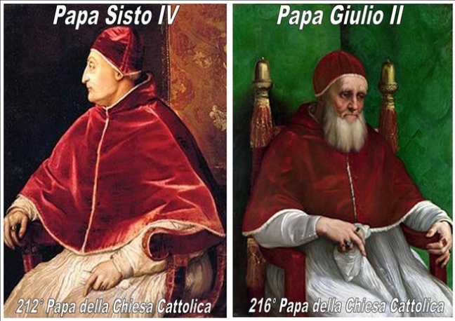 " Sisto IV e Giulio II "