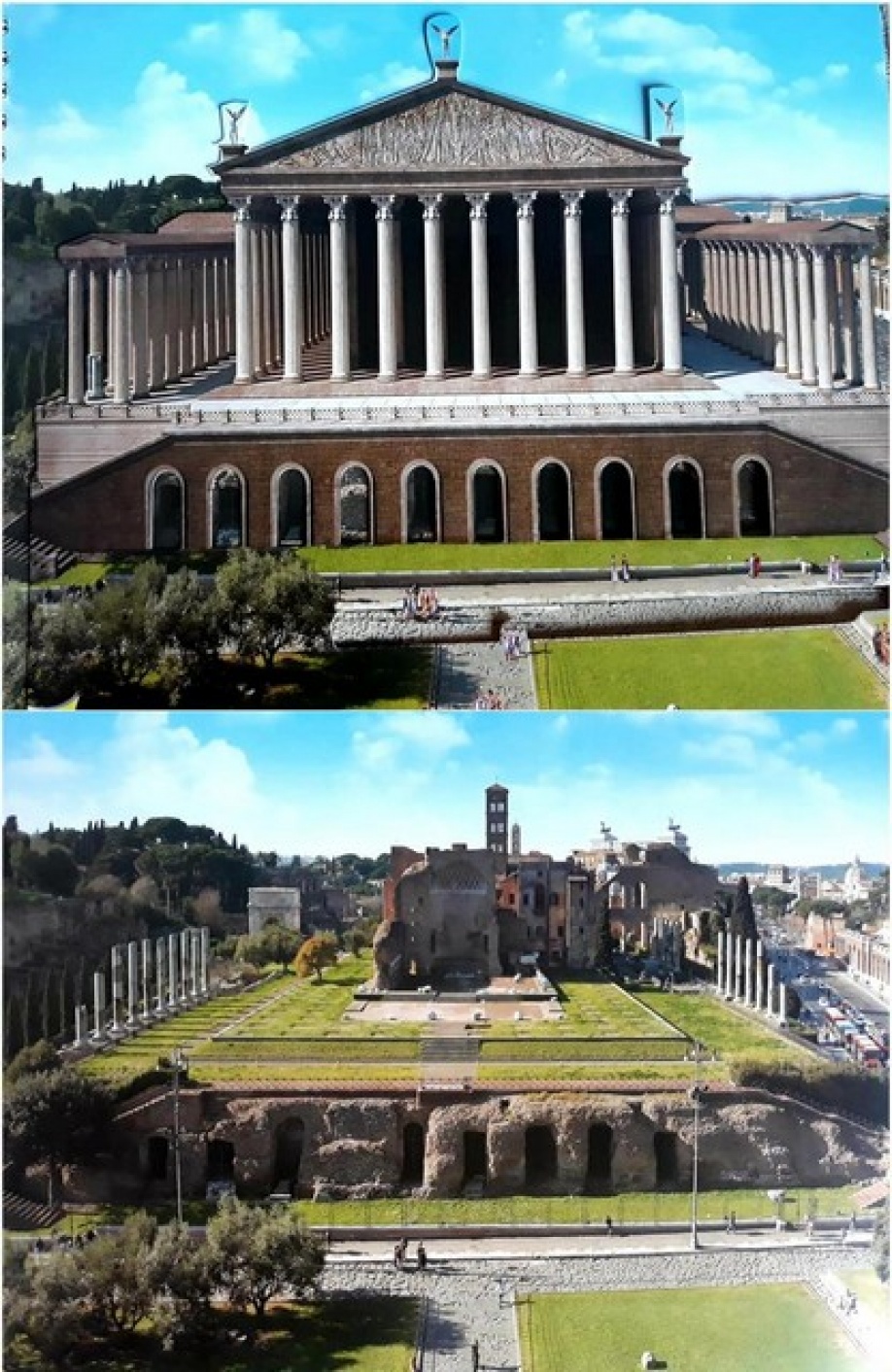 Il Tempio di Venere e Roma. Ieri ed oggi&hellip;