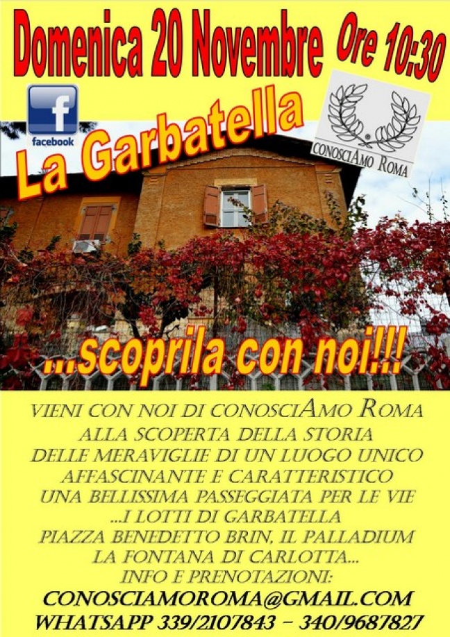 La Garbatella. Scoprila con Maurizio e Riccardo.