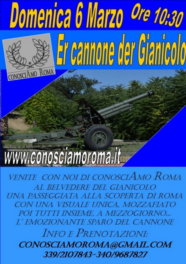 Er cannone der Gianicolo