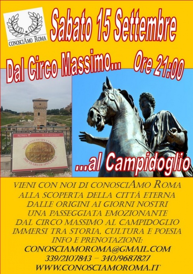 " Dal Circo Massimo al Campidoglio "