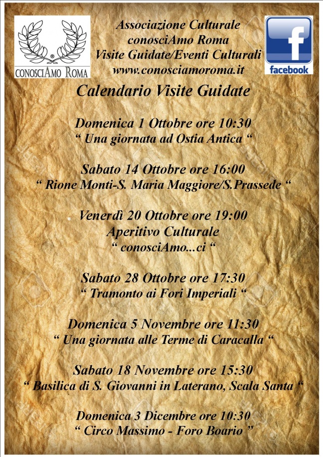 &quot; Calendario Visite Guidate &quot;