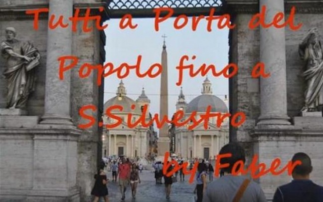 " Da piazza del popolo a S. Silvestro "