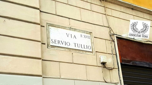 &quot; Via Servio Tullio &quot;