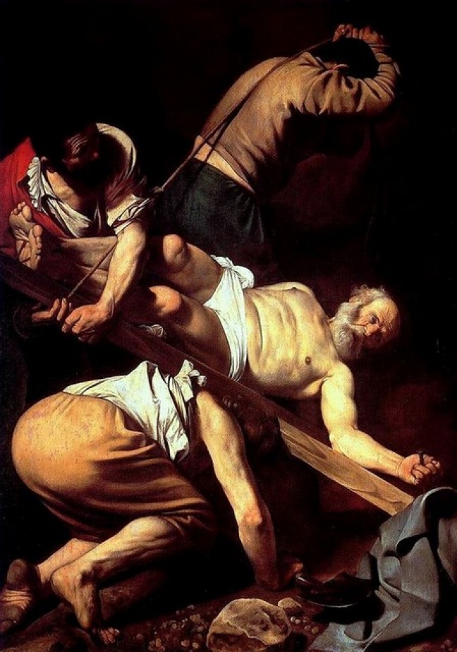 " Crocifissione di San Pietro "
