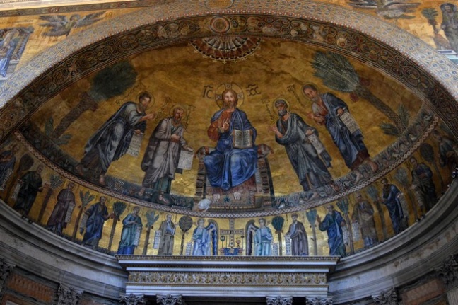 " Abside della Basilica di S.Paolo fuori le mura "