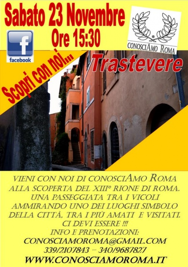 Visitiamo Trastevere