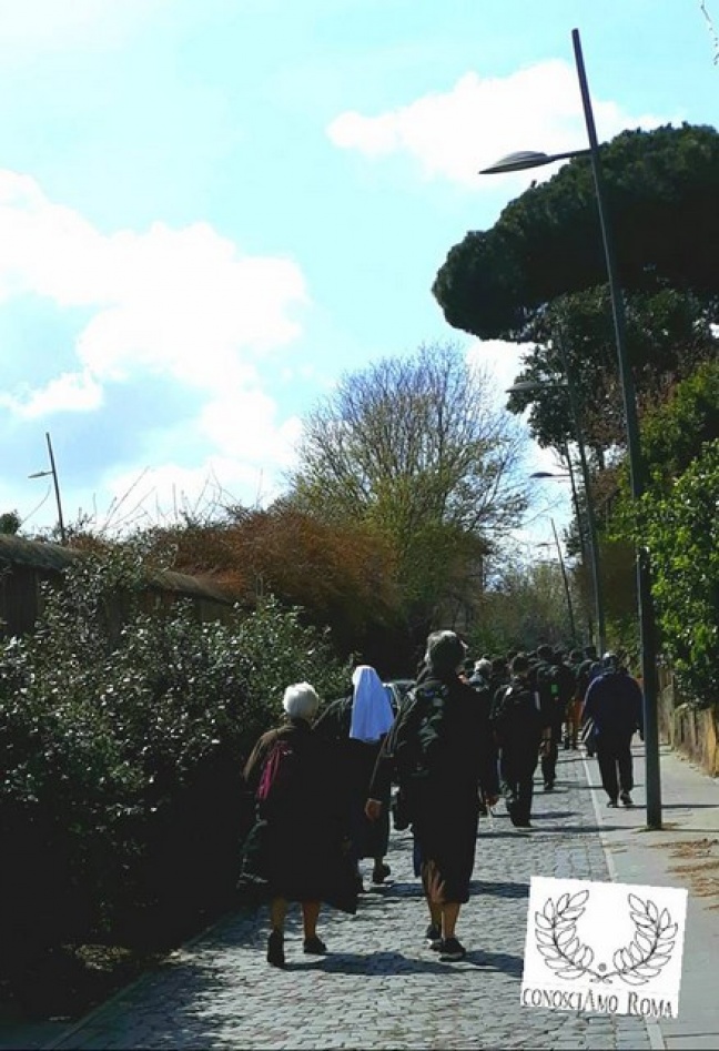 " In pellegrinaggio su Via delle sette chiese "