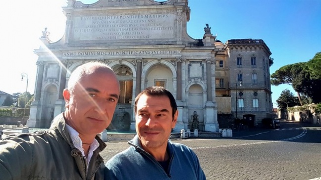 " La fontana dell' acqua Paola "