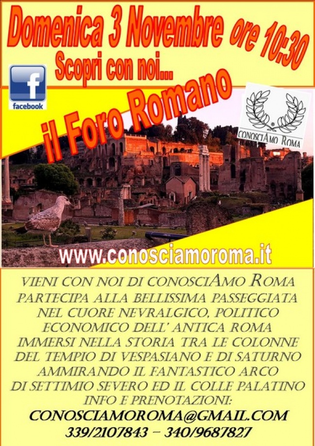 Visitiamo il Foro Romano...