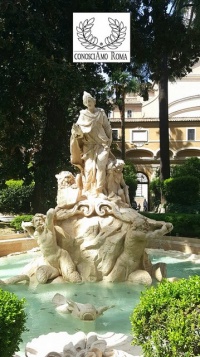 La fontana di Palazzo Venezia