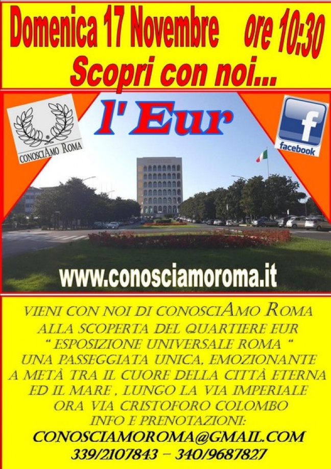 L&#039; Eur. Scoprilo con noi...