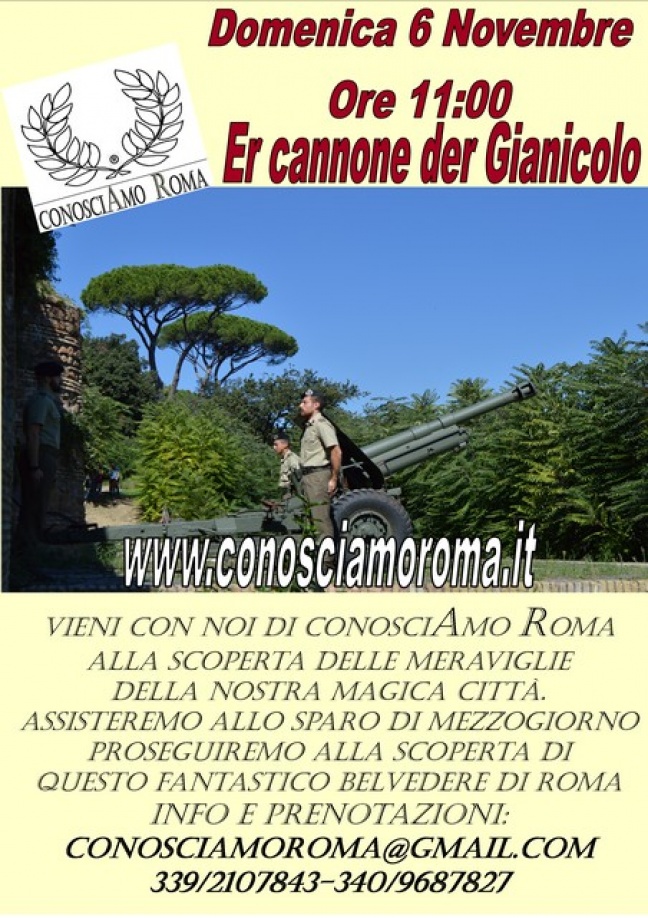 &quot; Er cannone der Gianicolo &quot;