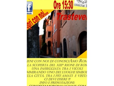 Scopri con noi il Rione Trastevere