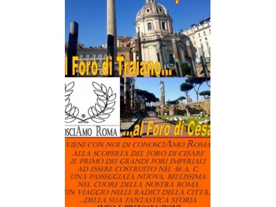 Dal Foro di Traiano al Foro di Cesare