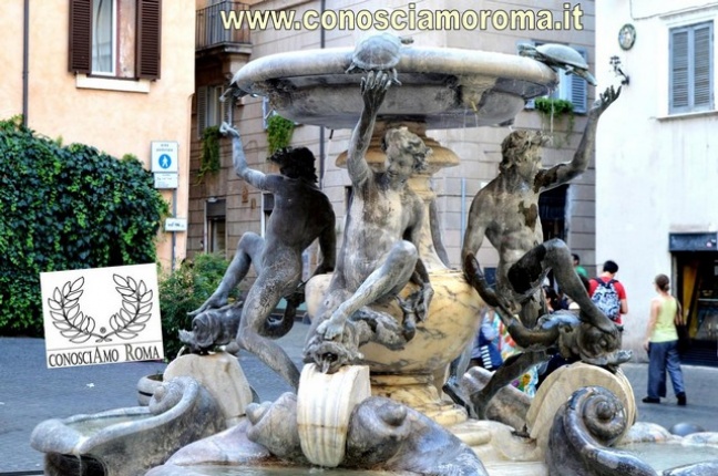 " La fontana delle tartarughe "