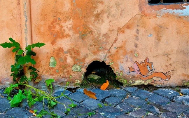 " Tom e Jerry, per le vie del Ghetto Ebraico "