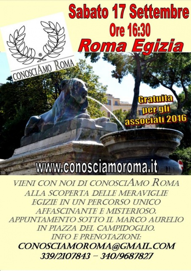 &quot; Roma Egizia &quot;