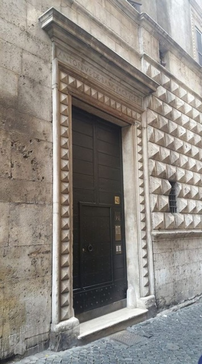 " Palazzo Santacroce "