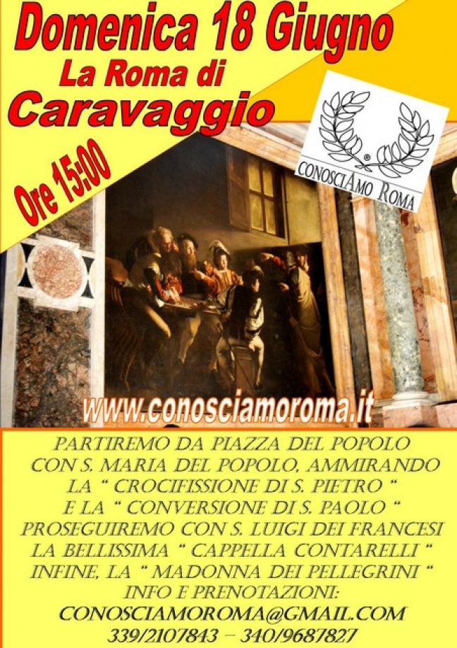 &quot; La Roma di Caravaggio &quot;