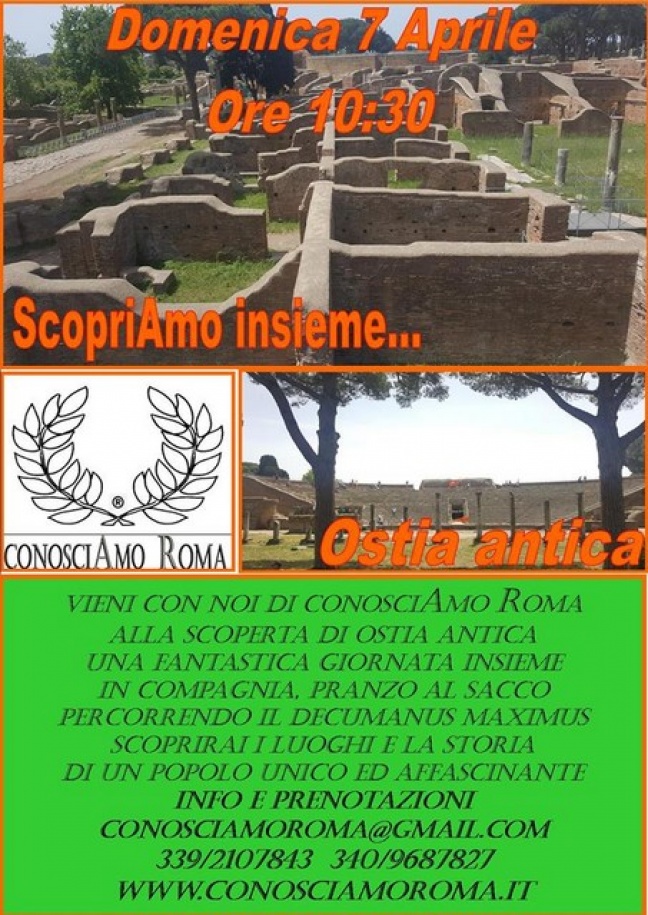 " scopriAmo insieme...Ostia antica "