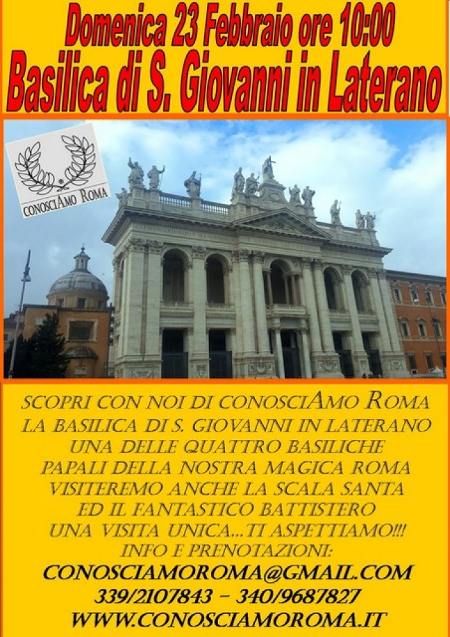 &quot; Basilica San Giovanni/ Scala Santa/ Battistero